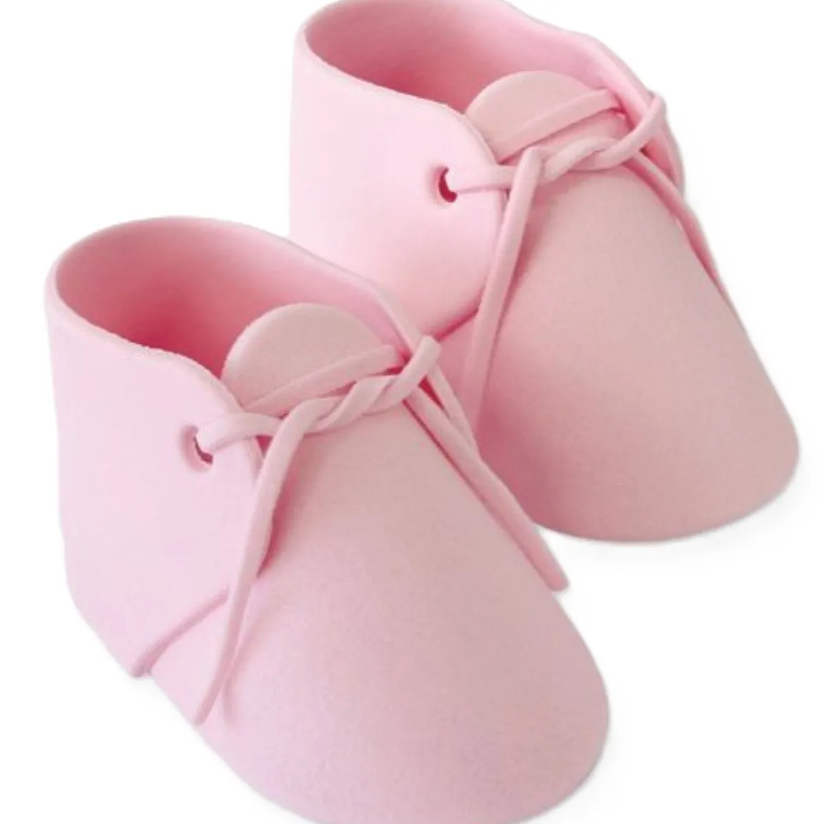 PME Suikerdecoratie Baby schoen Roze 2 st. 11x5cm Clearance