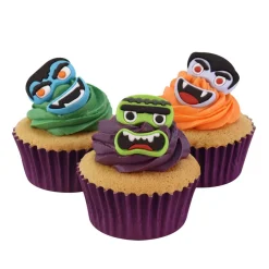PME Suikerdecoratie Halloween Monsters 12st. Best