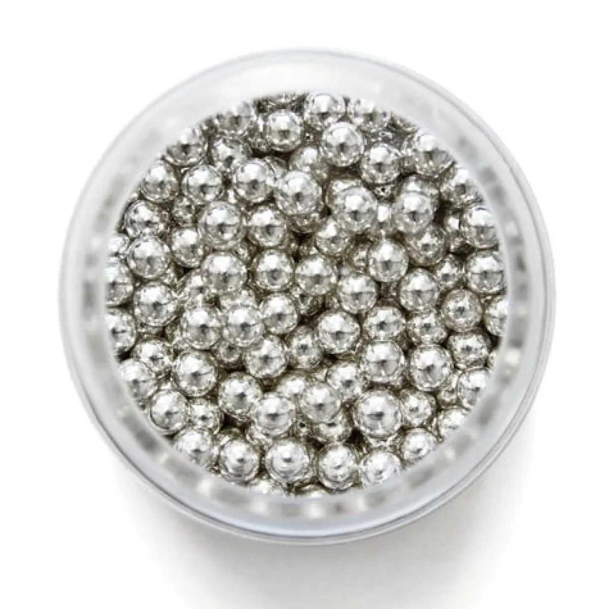 PME Suikerparels Zilver 4mm 25 gram Discount