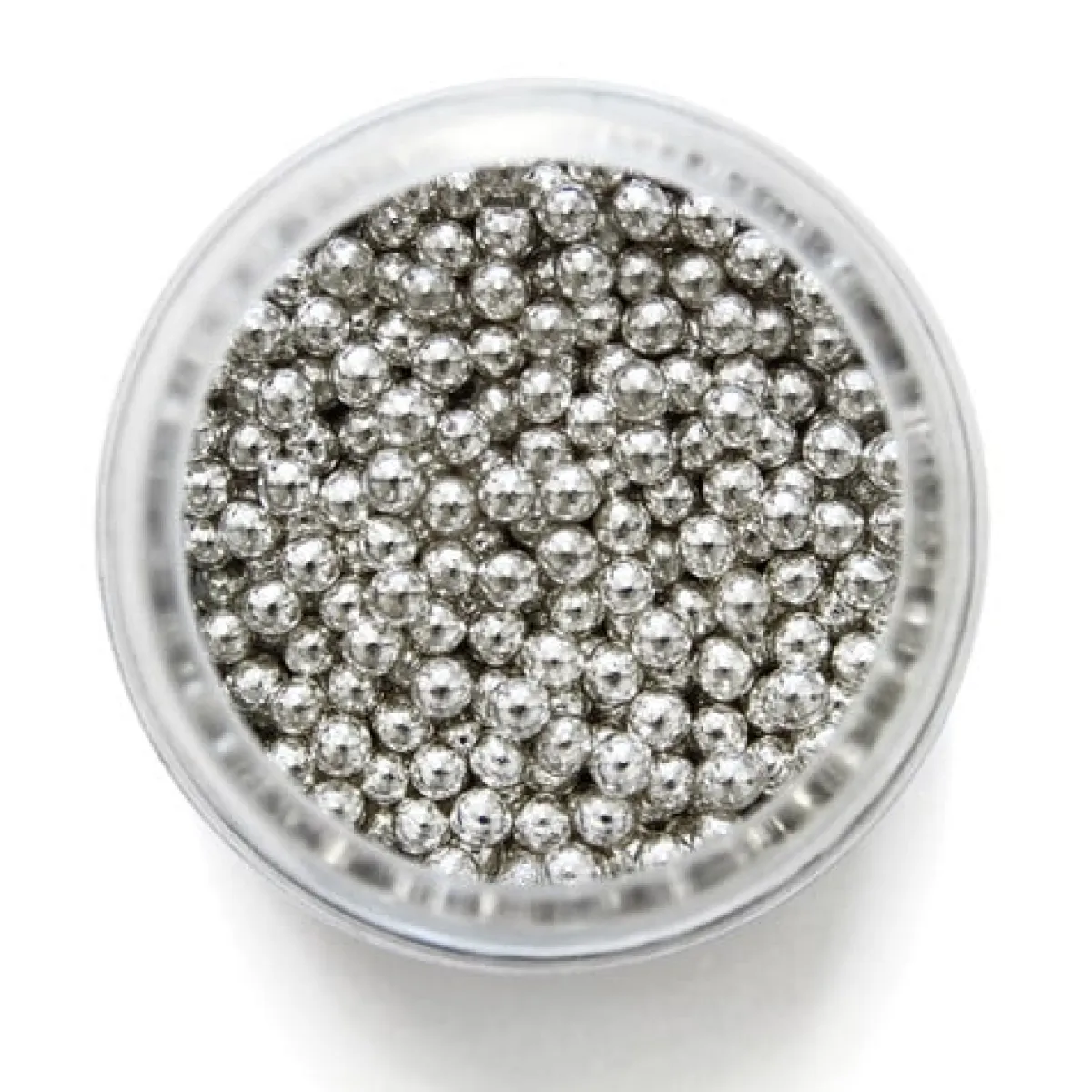 PME Suikerparels Zilver 3mm 25 gram New