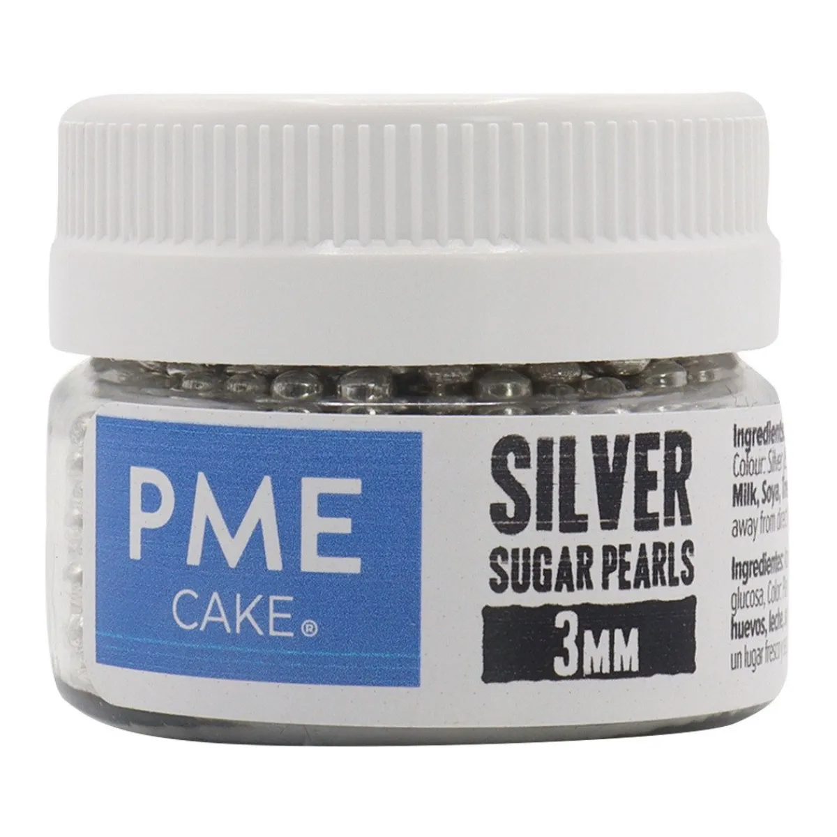 PME Suikerparels Zilver 6mm 25 gram Online