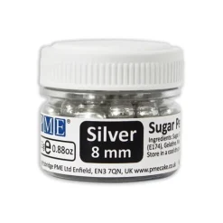 PME Suikerparels Zilver 8mm 25 gram Sale
