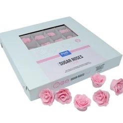 PME Suiker Rozen Roze Ø4cm 36st Discount