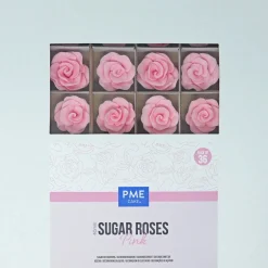 PME Suiker Rozen Roze Ø4cm 36st Discount