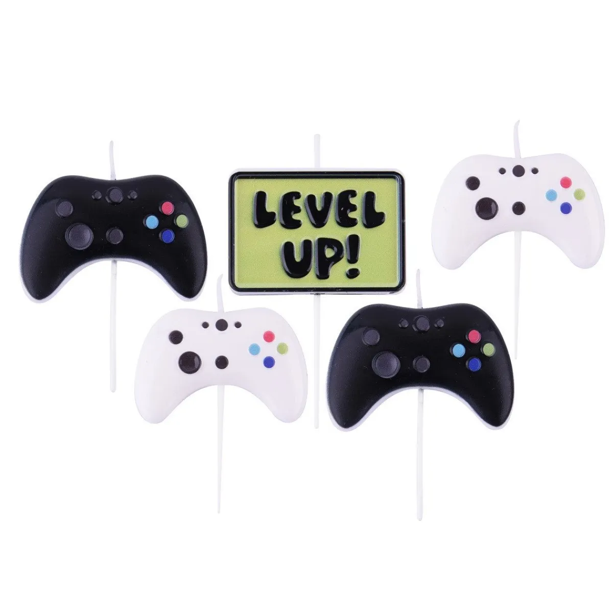 PME Taartkaarsjes Gamer Set/5 Hot