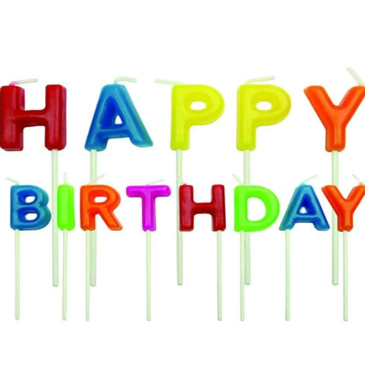 PME Taartkaarsjes Happy birthday set/13 Outlet