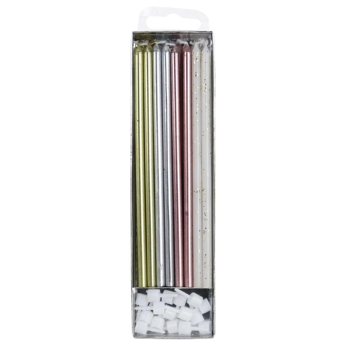 PME Taartkaarsjes Kleurmix Extra Lang (15cm) Set/16 Online
