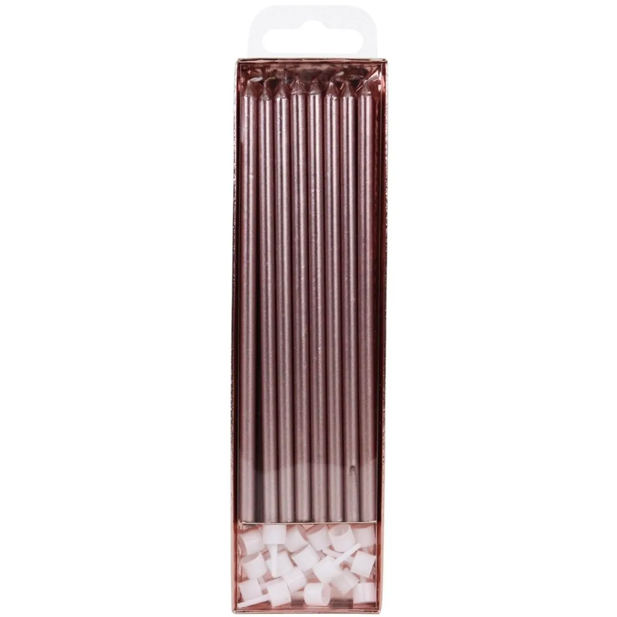 PME Taartkaarsjes Rose Goud Extra Lang (15cm) Set/16 Online