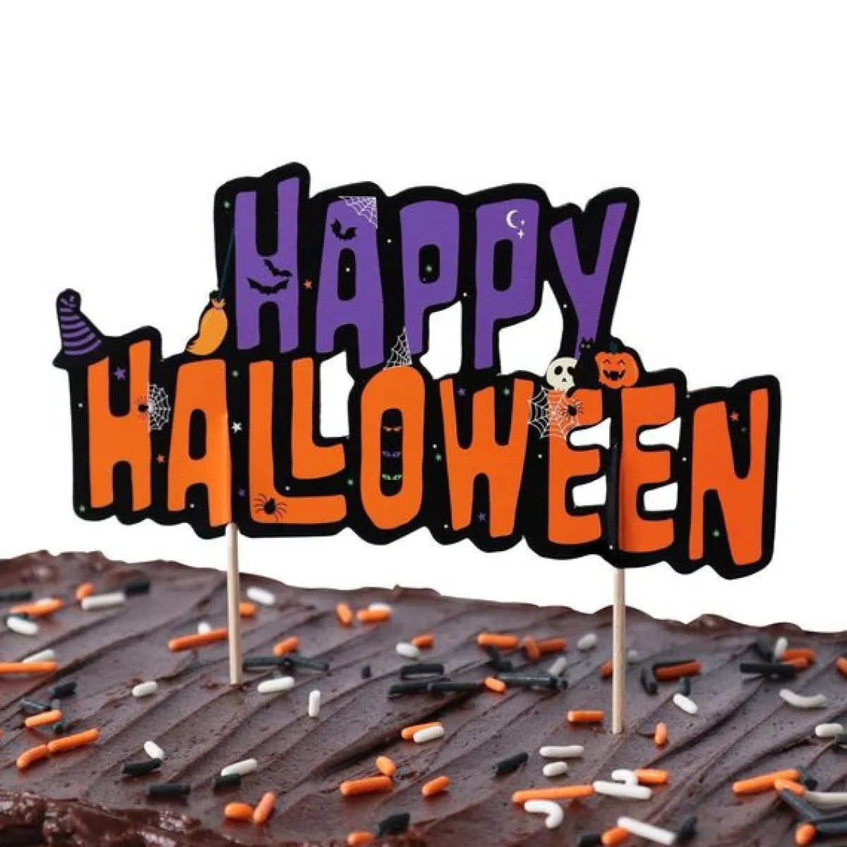 PME Taarttopper Happy Halloween 11,5x7cm Online