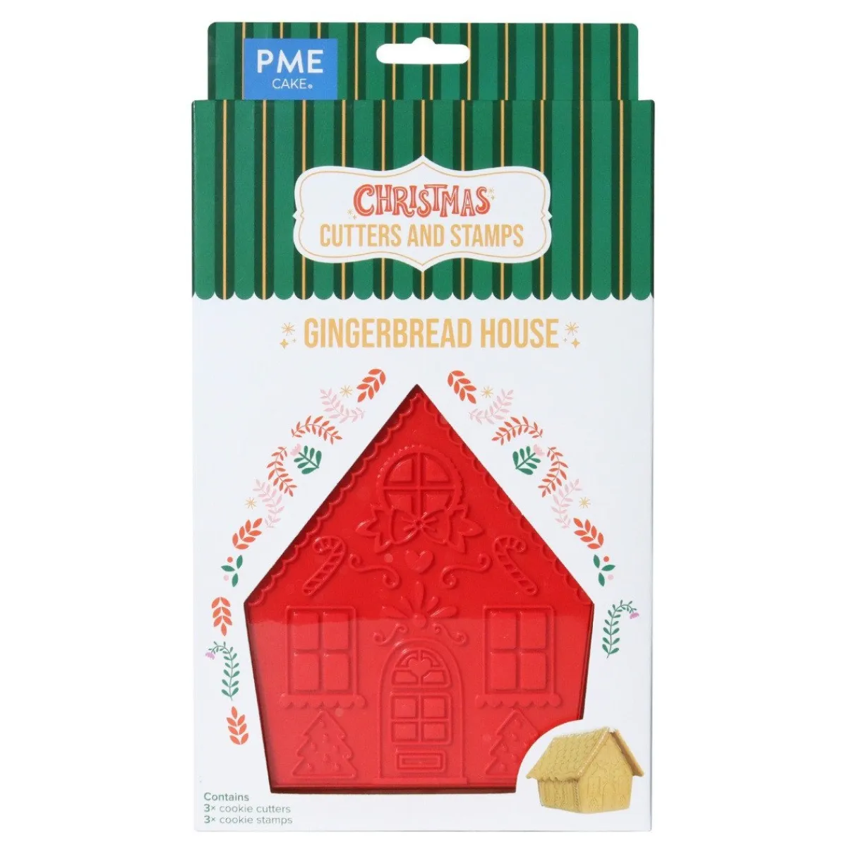 PME Uitstekers en Stempels Gingerbread Huis Set/6 Outlet