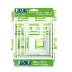 PME Uitstekerset Vierkant set/6 Sale