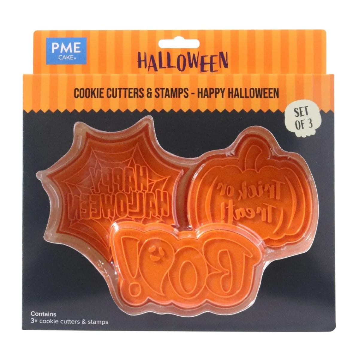 PME Uitsteker & Stempel Happy Halloween Set/3 Best