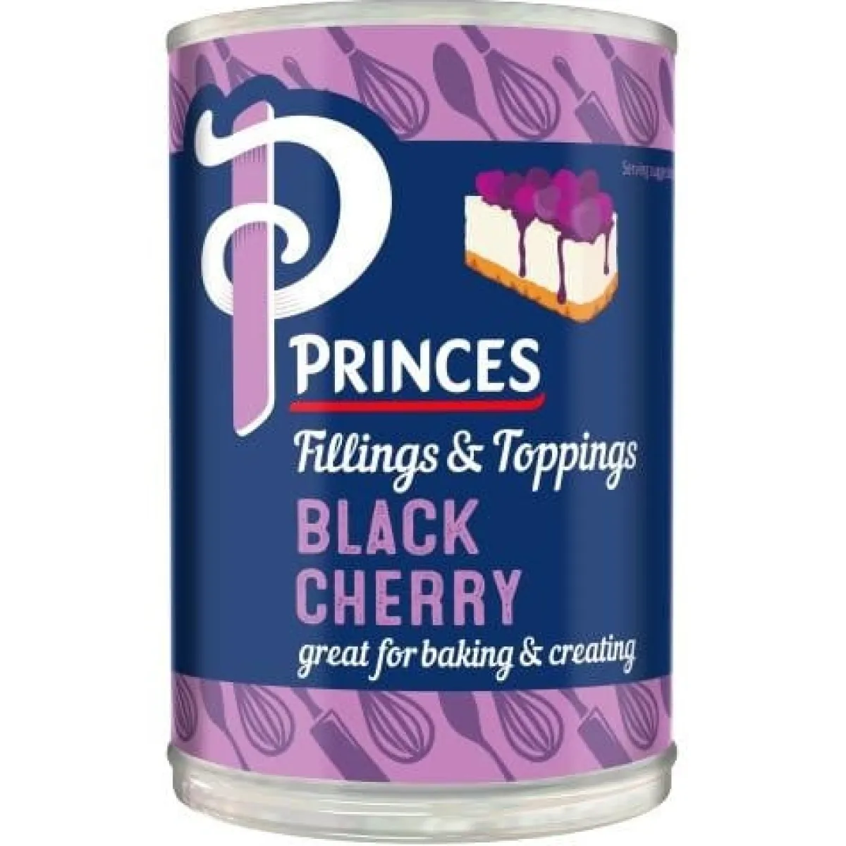 Princes Taartvulling & Topping Zwarte Kers 410gr. Sale