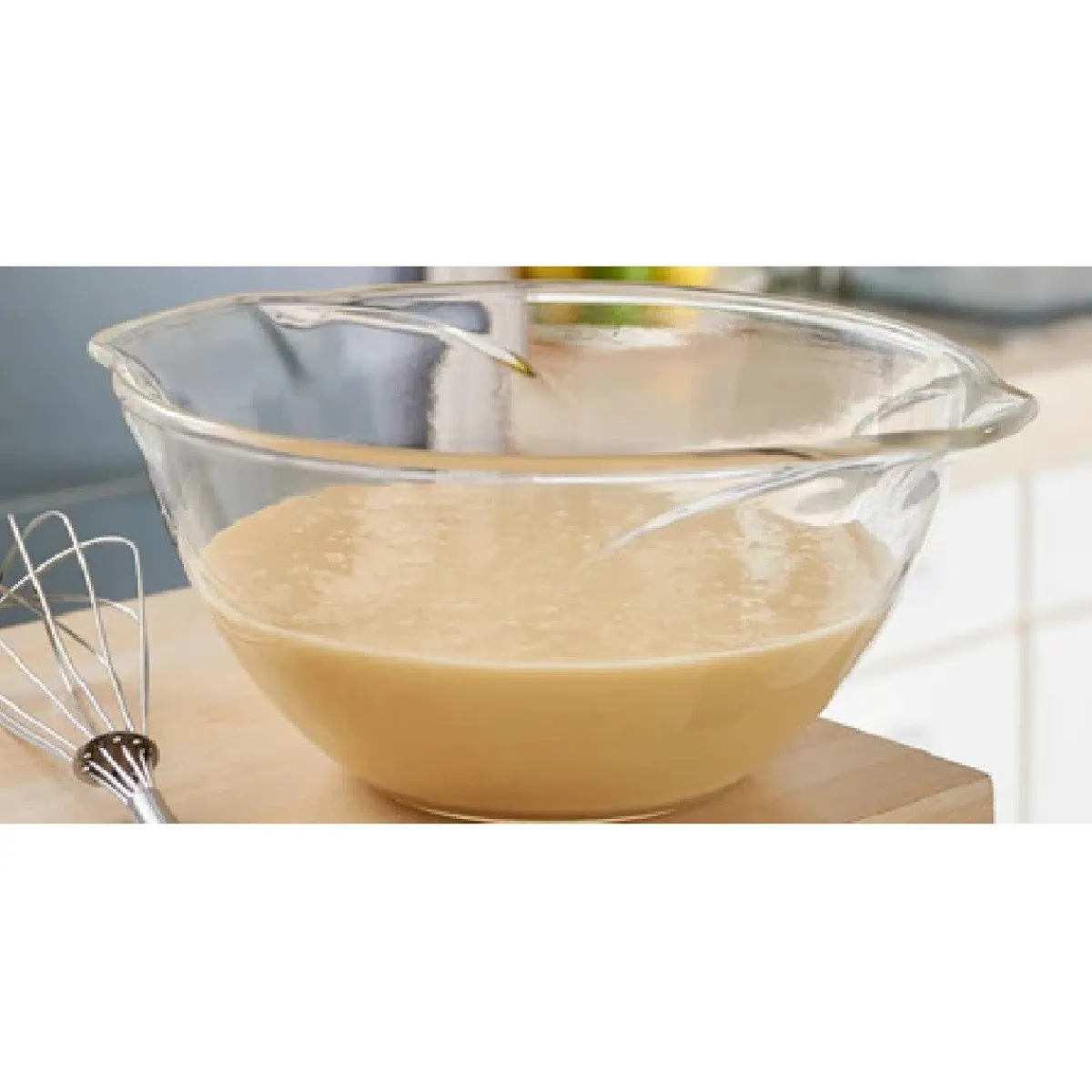 Pyrex Beslagkom Glas Vintage 2,8L (28x23x11cm) New
