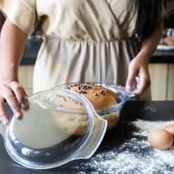 Pyrex 4-in-1 Ovenschaal Rond met Deksel 24x20x11cm Best