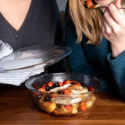 Pyrex 4-in-1 Ovenschaal Rond met Deksel 24x20x11cm Best