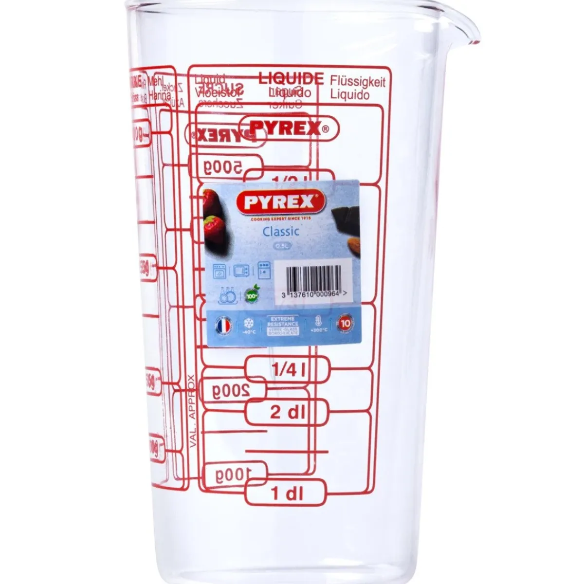 Pyrex Maatglas 0,5L Hot
