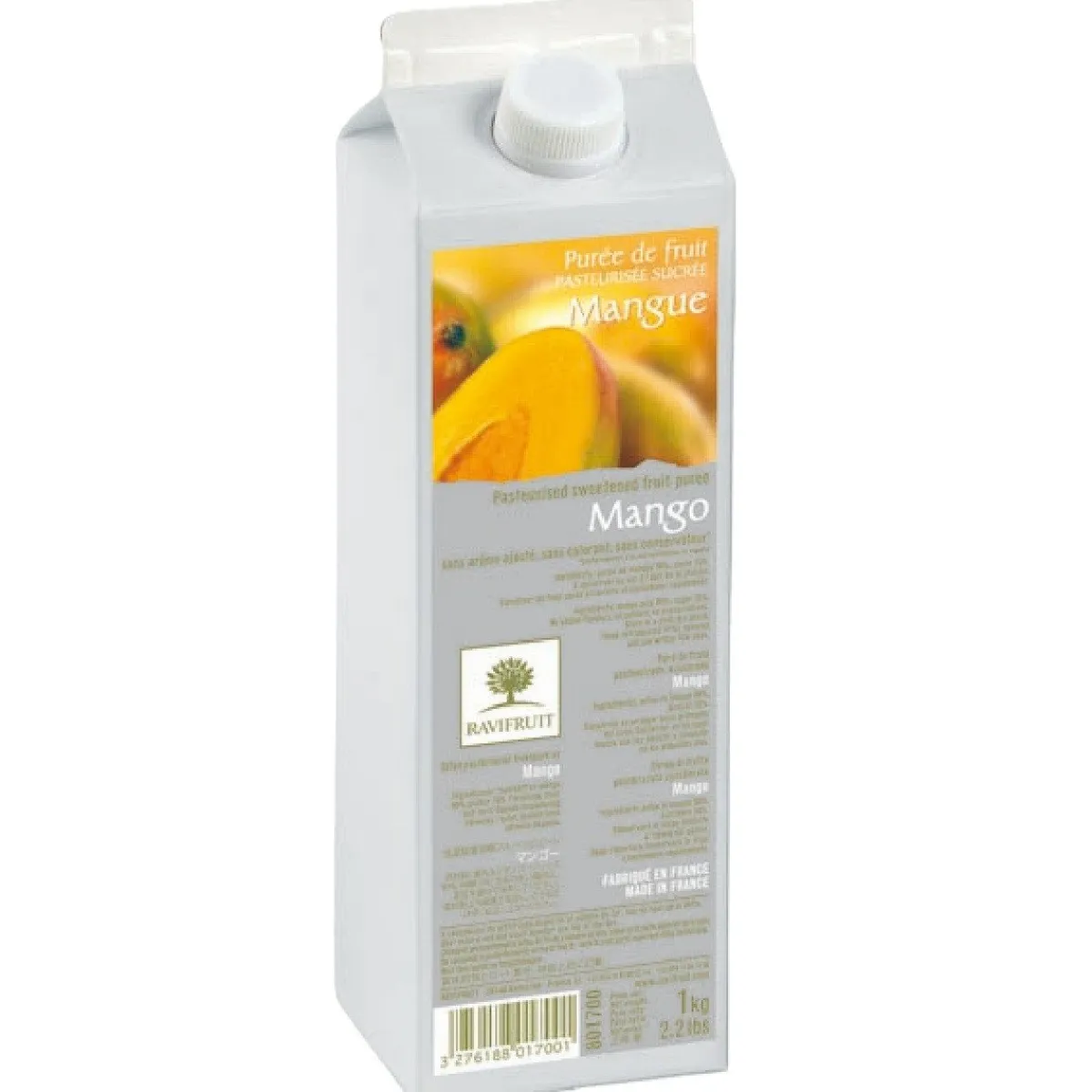Overig RaviFruit Mango Puree 1kg New