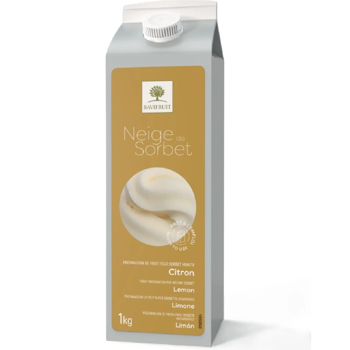 Overig RaviFruit Sorbet Mix Citroen 1kg New