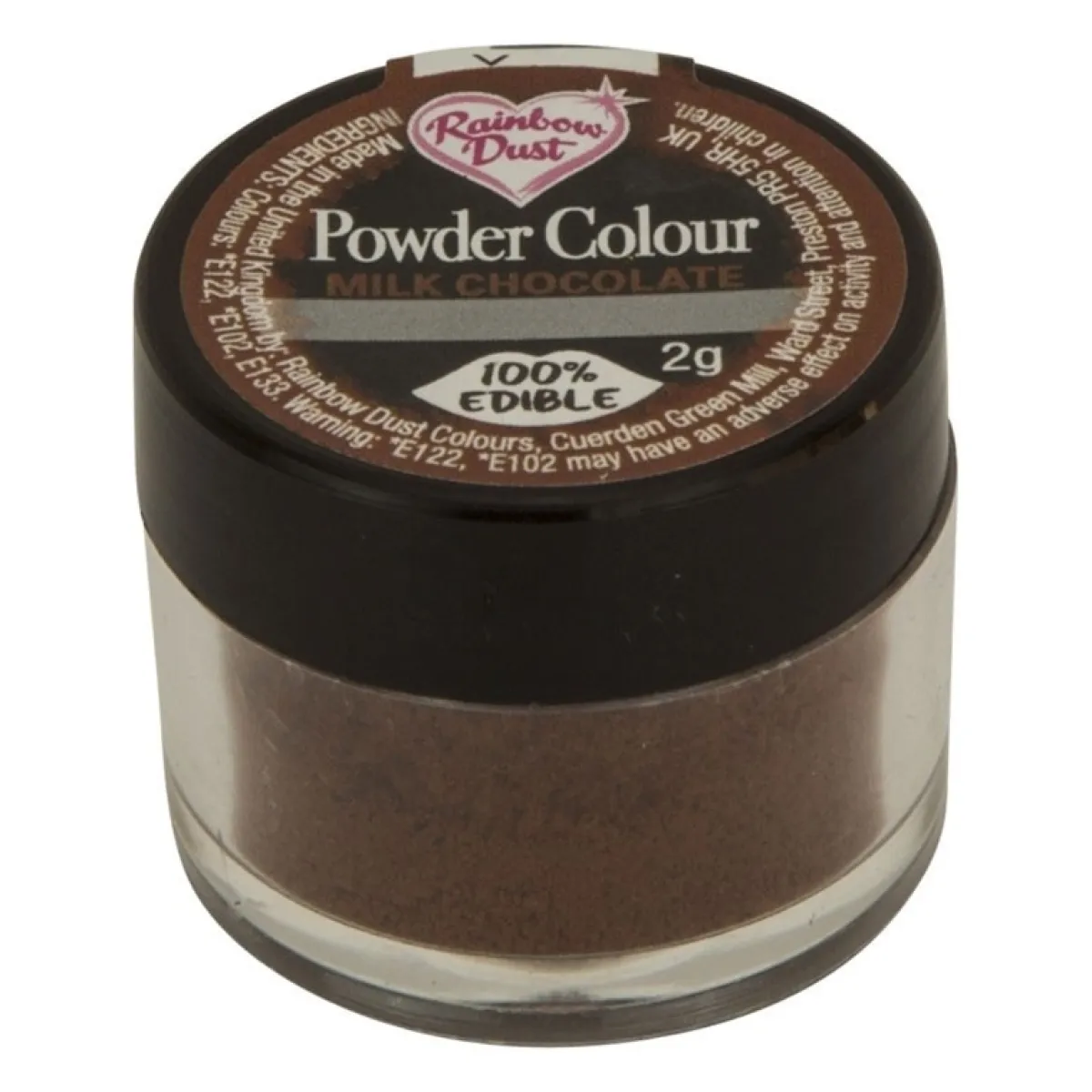 Rainbow Dust RD Kleurpoeder Milk Chocolate 2 gram Hot