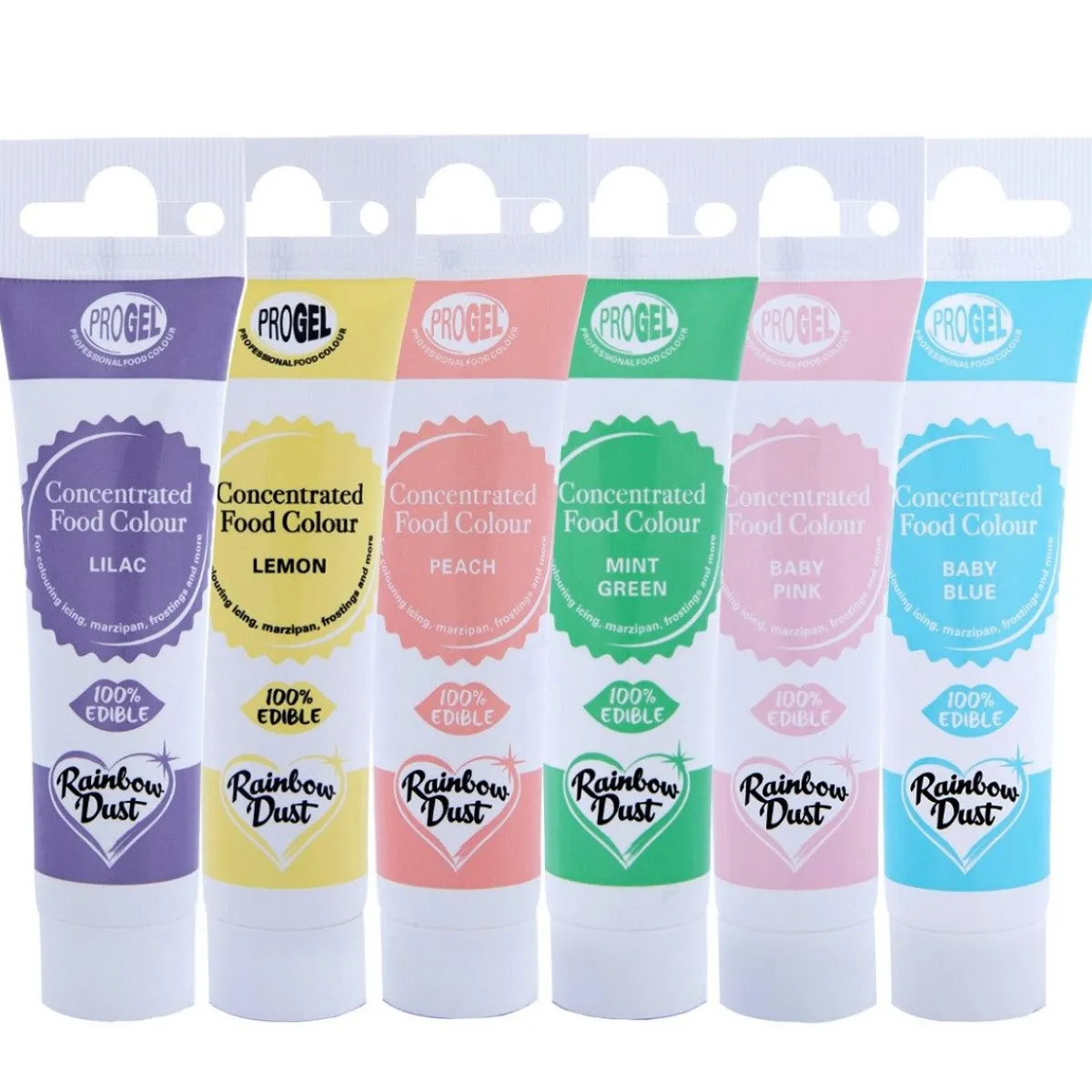 Rainbow Dust RD Kleurstof ProGel Pastel Multipack Set/6 New
