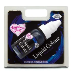 Rainbow Dust RD Liquid Colour Airbrush kleurstof Navy Blue 16 ml Outlet