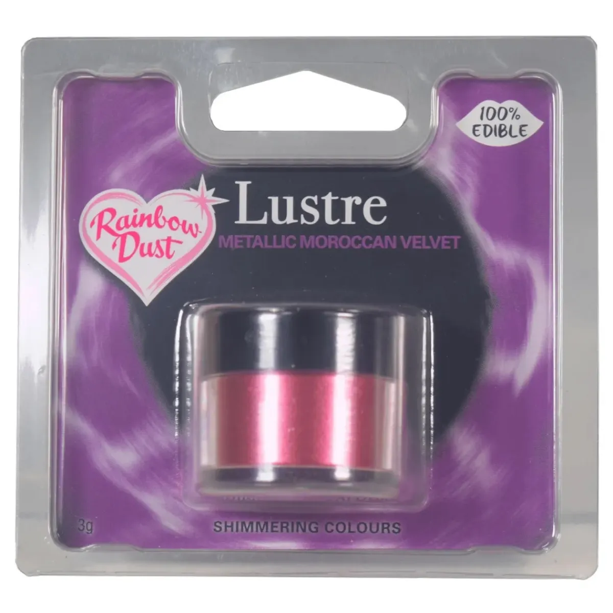 Rainbow Dust RD Lustre Kleurpoeder Raspberry Velvet 3 gram Clearance