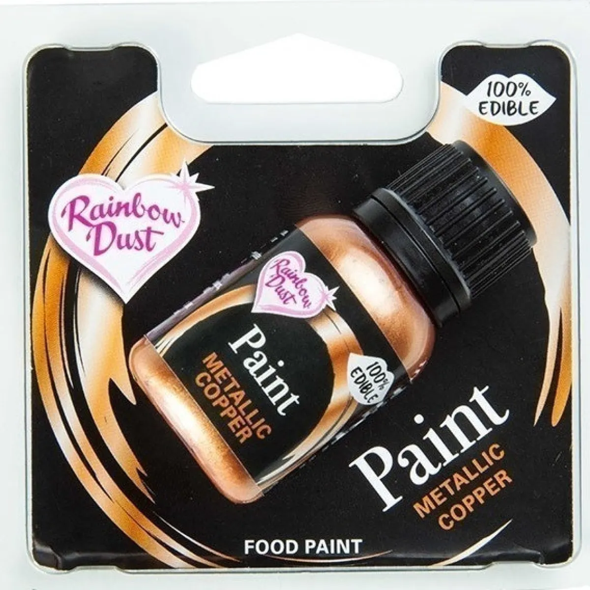 Rainbow Dust RD Metallic Food Paint Copper 25ml