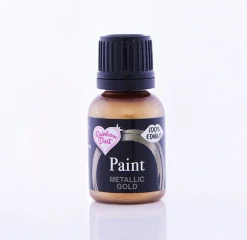 Rainbow Dust RD Metallic Food Paint Gold 25ml Clearance