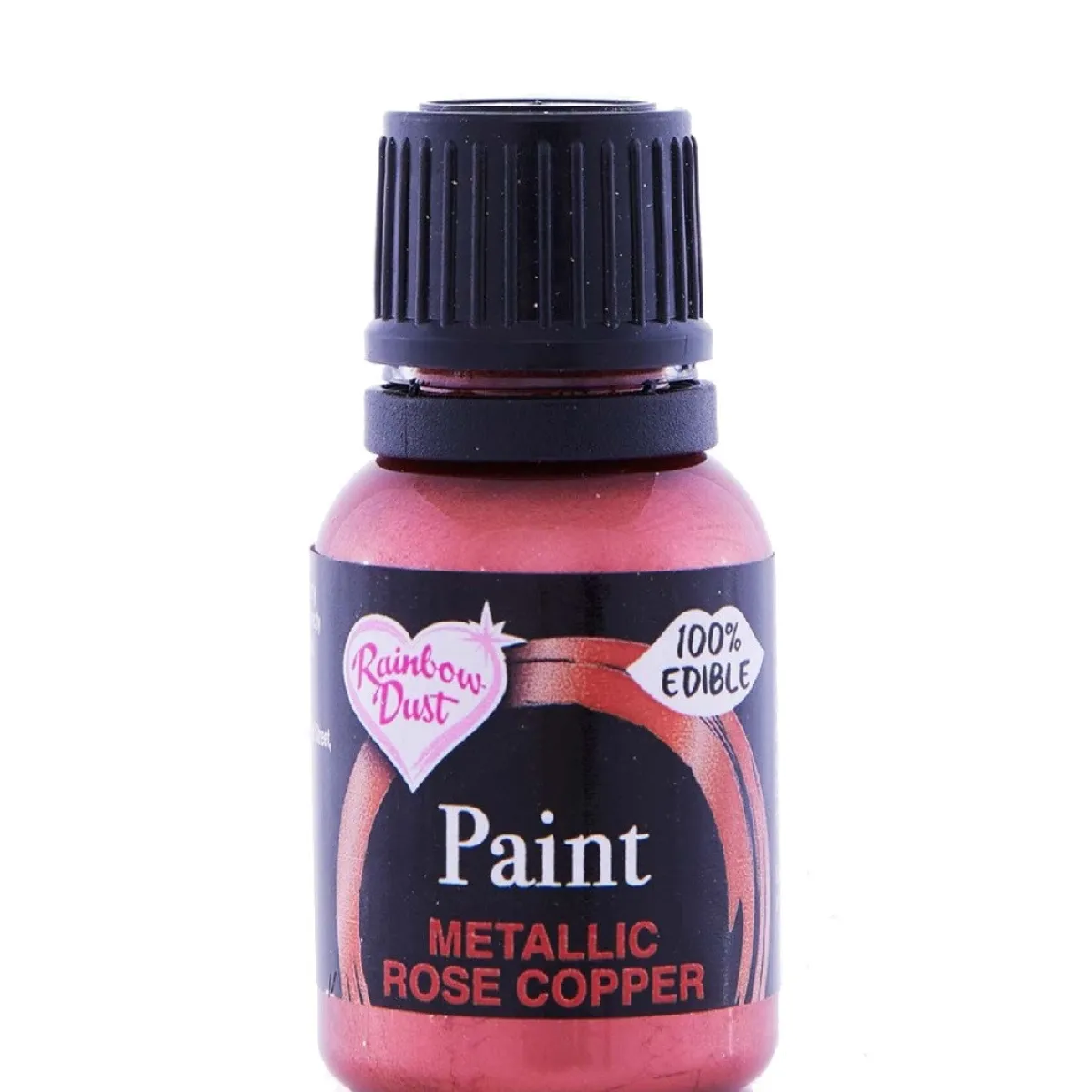 Rainbow Dust RD Metallic Food Paint Rose Copper 25ml