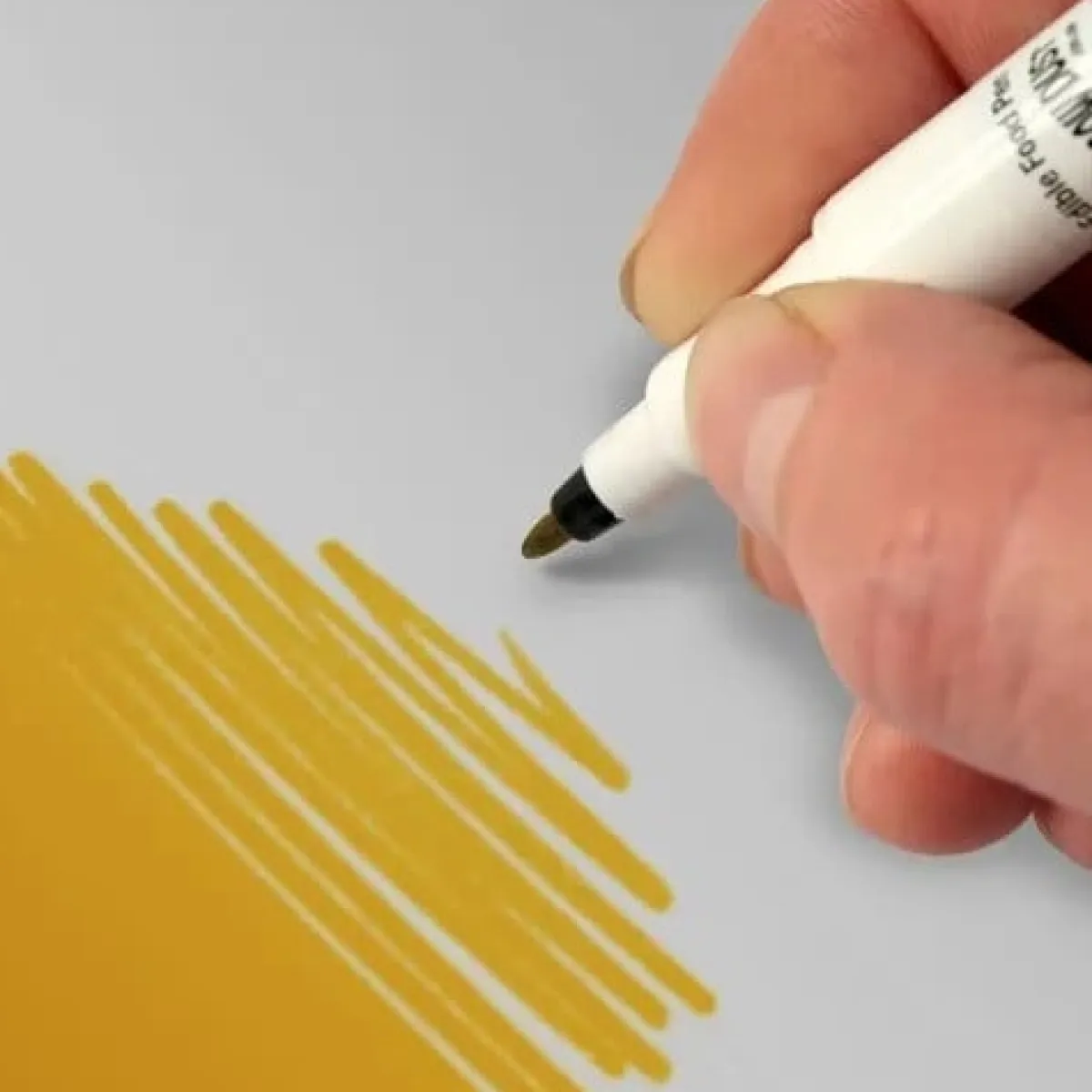 Rainbow Dust RD Stift eetbare inkt dubbelzijdig Donker Goud Hot