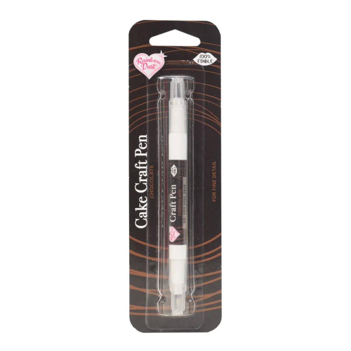 Rainbow Dust RD Stift eetbare inkt dubbelzijdig Chocoladebruin New