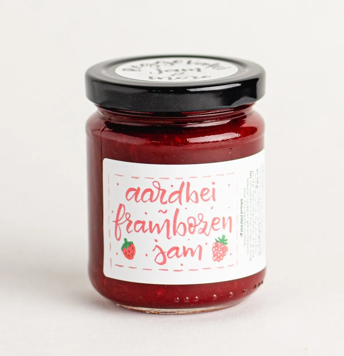 ReggeVallei Taartvulling Aardbeien-Frambozen 250g
