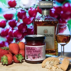 ReggeVallei Taartvulling Aardbeien-Zure Kersen Amaretto 250g Best