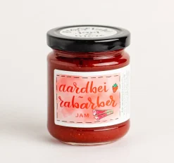 ReggeVallei Taartvulling Aardbeien-Rabarber 250g New