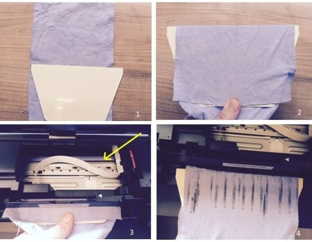 Reinigingsset voor transportwieltjes van de printer Best