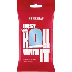 Renshaw Rolfondant Baby Blauw 250g