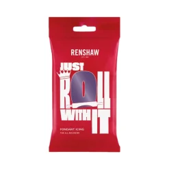 Renshaw Rolfondant Donker Paars 250g Best