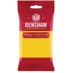 Renshaw Rolfondant Geel 250g Best