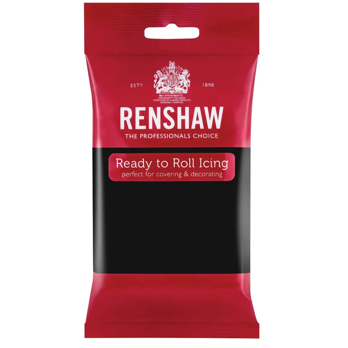 Renshaw Rolfondant Zwart 250g Outlet