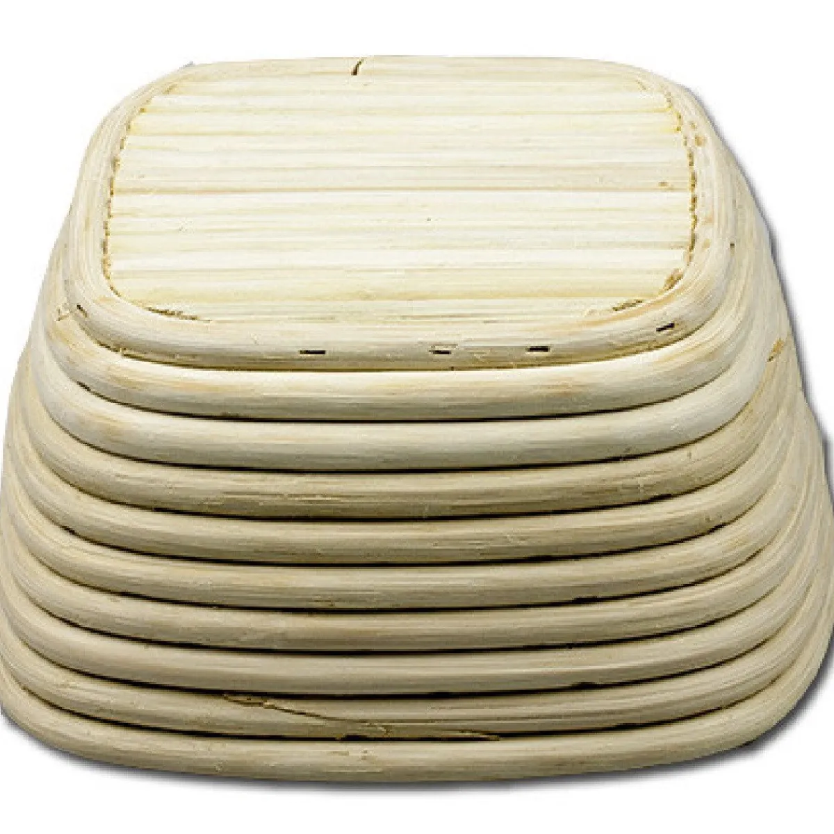 Overig Rijsmandje Riet Vierkant 21x21cm (650 tot 800 gram deeg) Sale