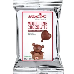 Saracino Modelleer Chocolade Puur 250g Discount