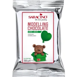 Saracino Modelleer Chocolade Groen 250g Sale