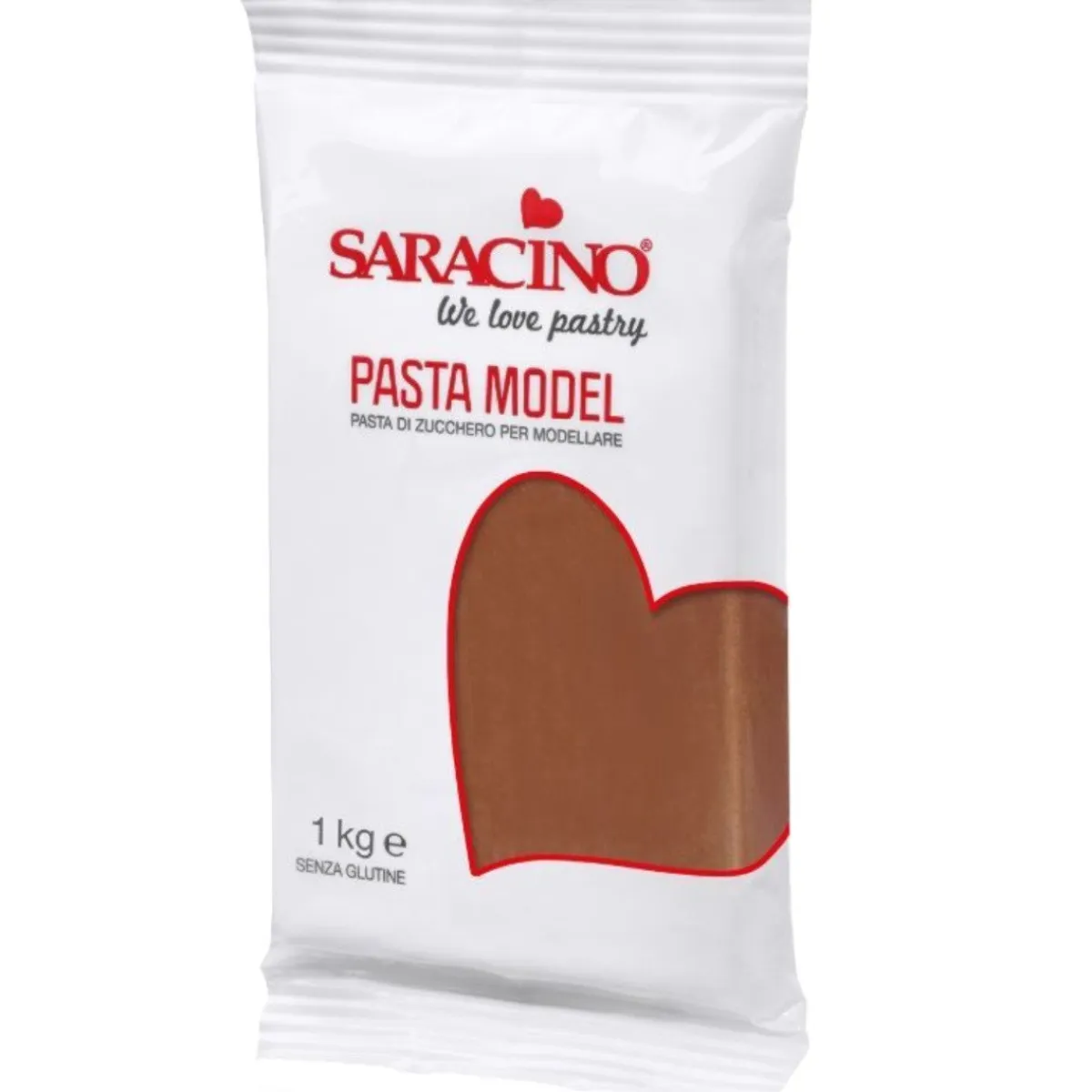 Saracino Modelling Paste Bruin 1kg New