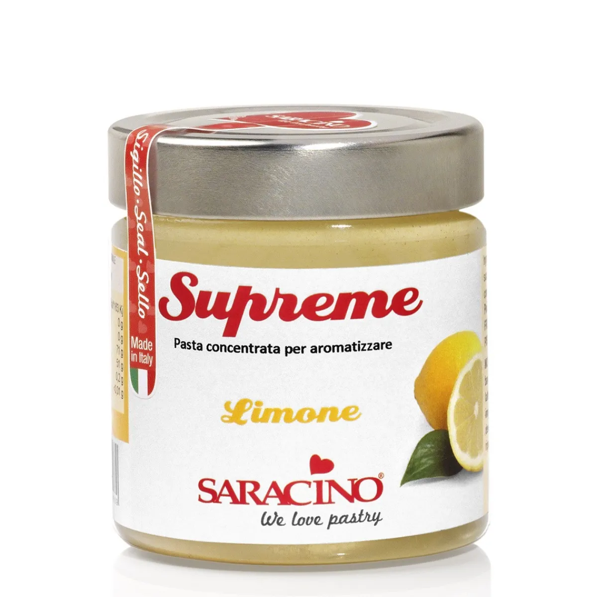 Saracino Smaakpasta Citroen 200g Hot