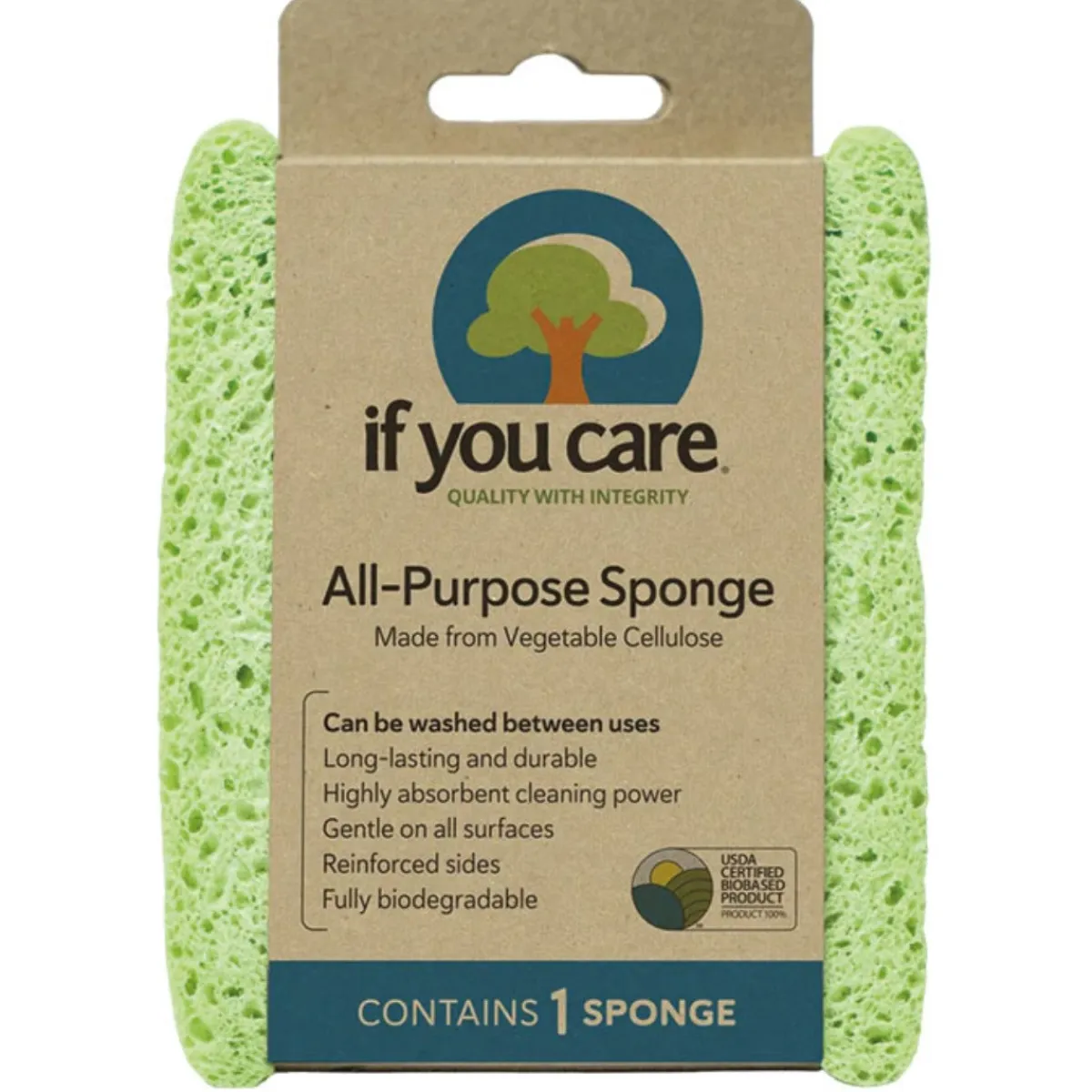 If You Care Schoonmaakspons Cellulose Best