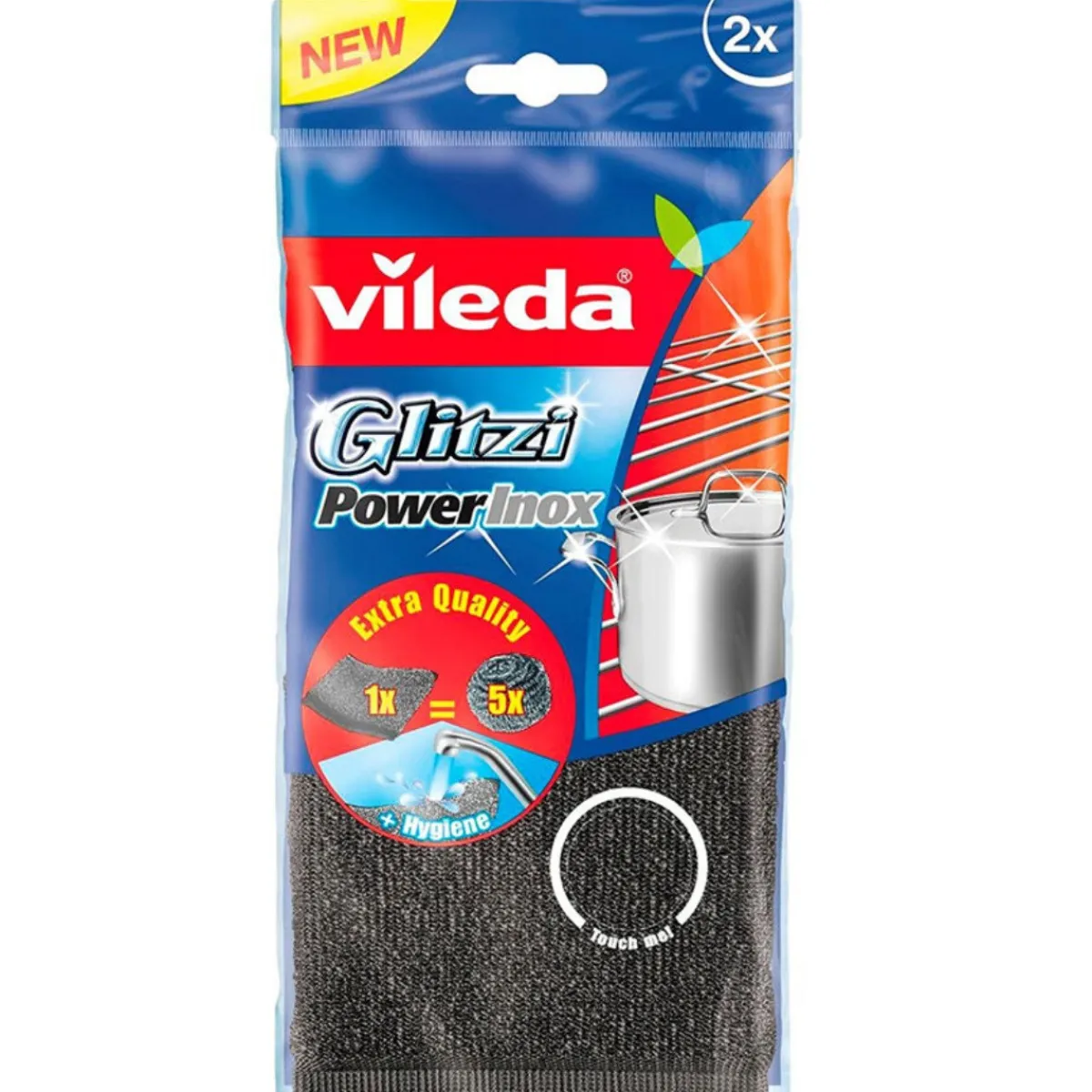 Vileda Schuurspons RVS PowerInox 2st.** Clearance