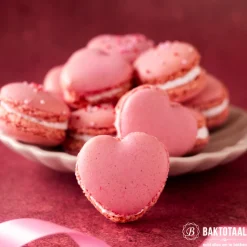 Silikomart Siliconen Bakmat Macarons Hartmodel 30x40cm / 42 macarons Outlet