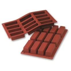 Martellato Siliconen Bakvorm Cake Mini 79x29x30mm (12) Hot
