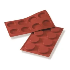 Martellato Siliconen Bakvorm Florentine Ø60h12mm (8) Discount